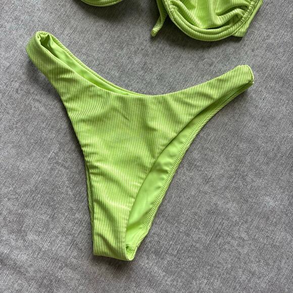 NWOT Bydee Green Bikini - Picture 3 of 6